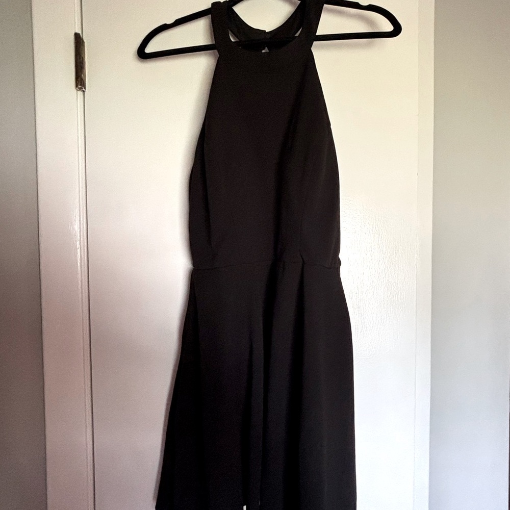 Black Halter Dress